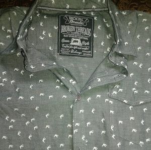 Broken Threads Short Sleeve Mens shirt
